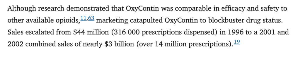 Painkiller Big Pharma